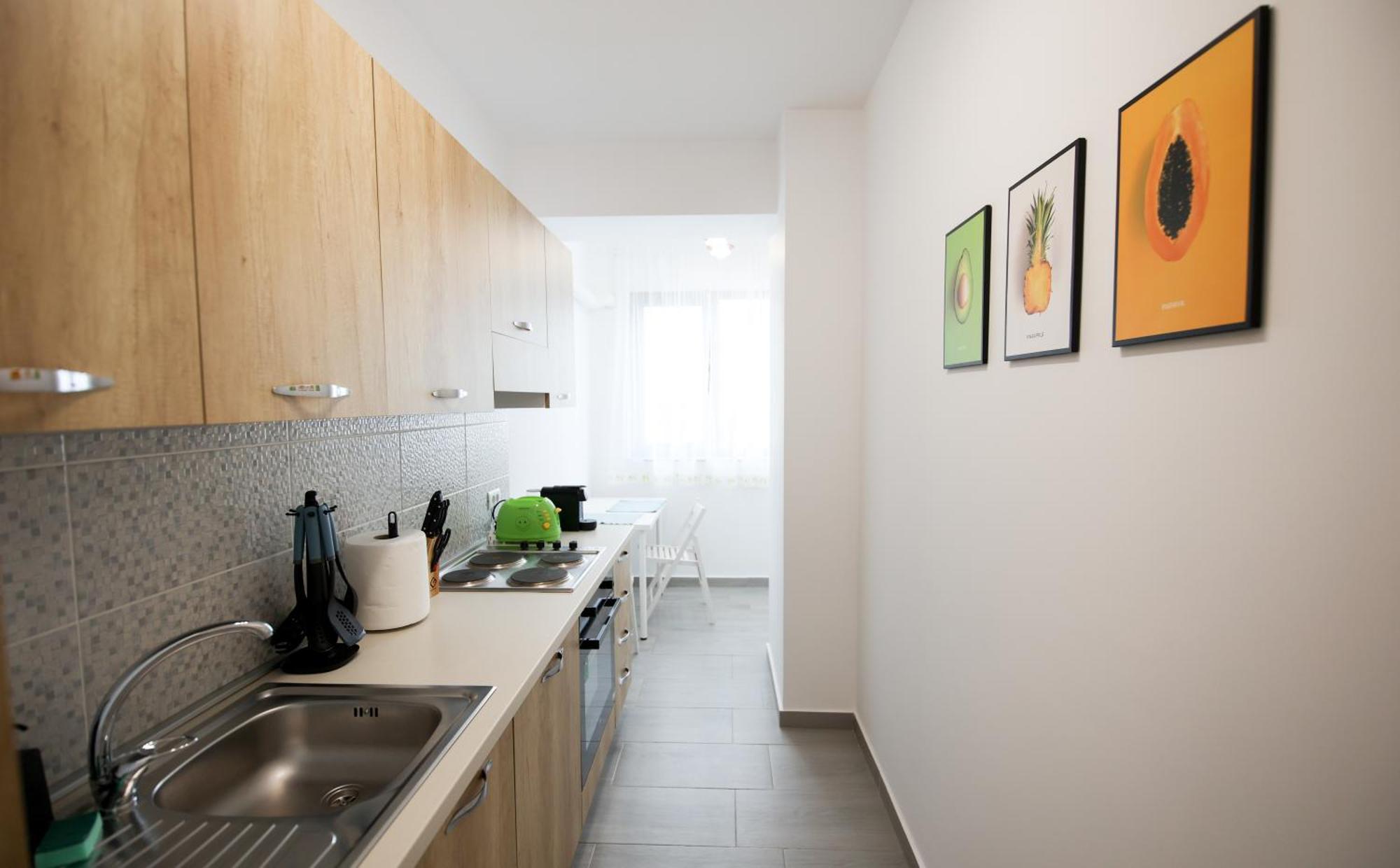 Vitan Central Oasis ---Free Secured Private Parking---Self Check-In-- 부쿠레슈티 객실 사진